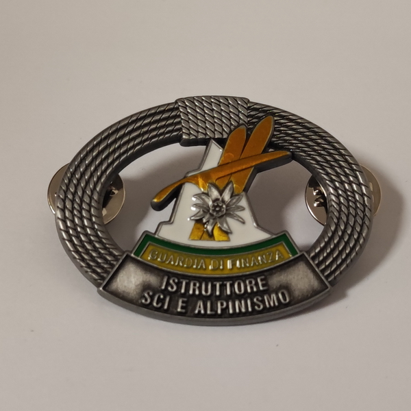 DISTINTIVO TASCHINO ISTRUTTORE SCI E ALPINISMO