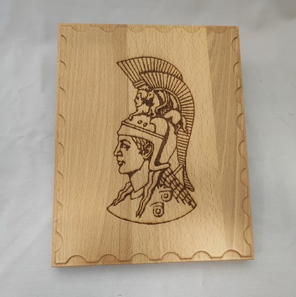 QUADRO IN LEGNO MINERVA PICCOLO