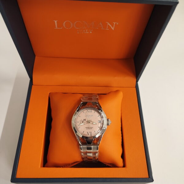 LOCMAN MONTECRISTO LADY CINTURINO IN ACCIAO